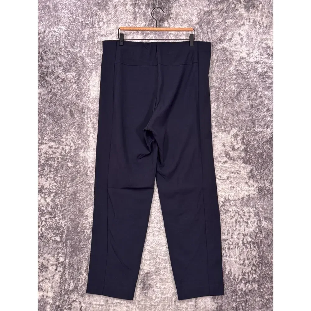 OSKA Pants 5 Womens Blue Pull On Stretch Waist Woven